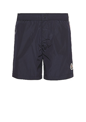 Moncler Swim Short in Blue - Navy. Size L (also in S, XL/1X).