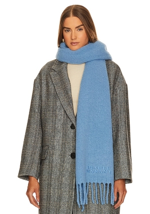 Isabel Marant Firny Scarf in Baby Blue.