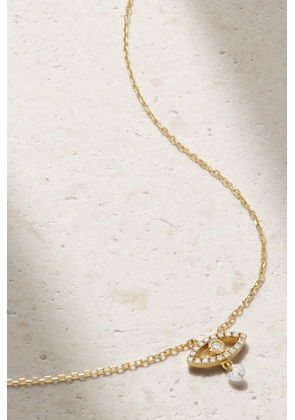 Persée - Evil Eye 18-karat Gold Diamond Necklace - One size