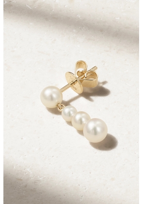 Sophie Bille Brahe - Carolina 14-karat Recycled Gold Pearl Single Earring - One size