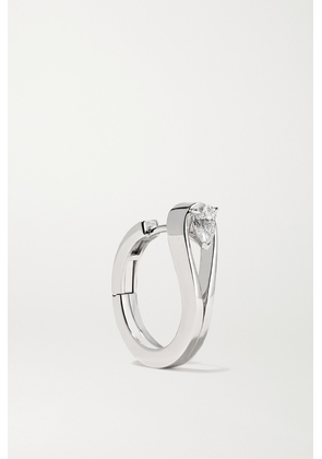 Repossi - Serti Inversé 18-karat White Gold Diamond Single Earring - One size