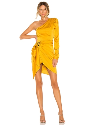 Lovers and Friends Ana Dress in Yellow. Size S, XXS.