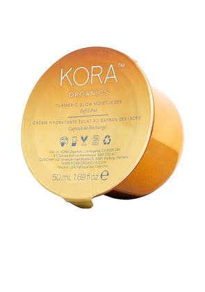 KORA Organics Turmeric Glow Moisturizer Refill Pod in Beauty: NA.