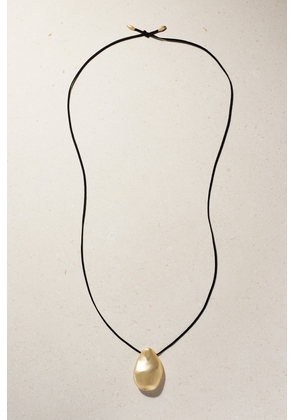 By Pariah - Luna Large Recycled Gold Vermeil And Silk Necklace - One size