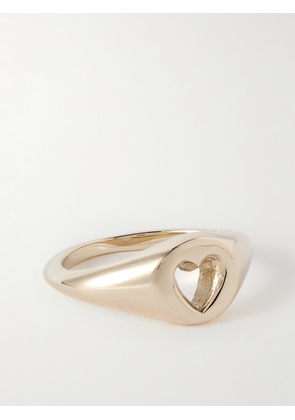 Bleue Burnham - + Net Sustain Good Heart 9-karat Recycled Gold Ring - I,J