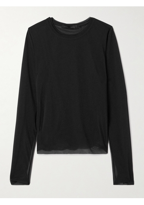 Proenza Schouler - Dara Stretch-jersey T-shirt - Black - x small,small,medium,large,x large