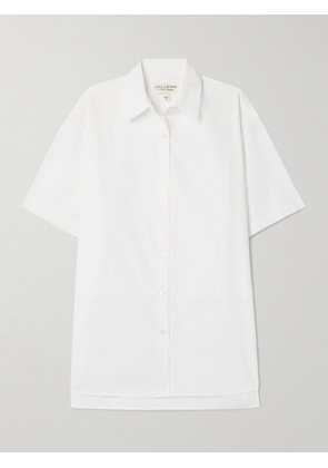 Nili Lotan - Alban Cotton-poplin Shirt - White - x small,small,medium,large