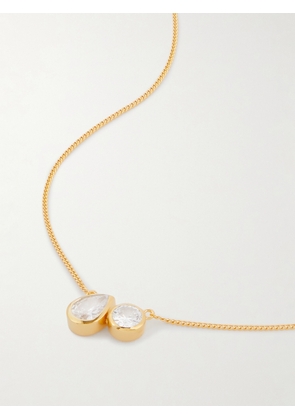 Completedworks - Like Peas In A Pod Recycled Gold Vermeil Cubic Zirconia Necklace - One size