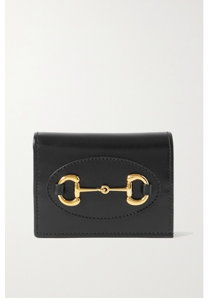 Gucci - Horsebit 1955 Leather Wallet - Black - One size