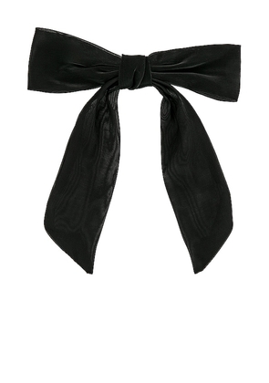 Lovers and Friends Amelie Bow Hair Clip in Black.