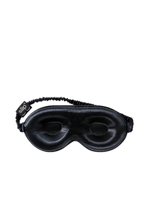 slip Pure Silk Lovely Lashes Contour Sleep Mask in Black.