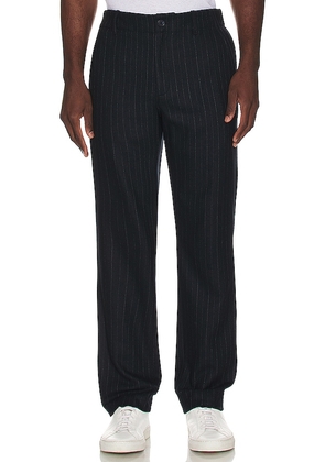 Vince Wool Flannel Pinstripe Trouser in Navy. Size M.