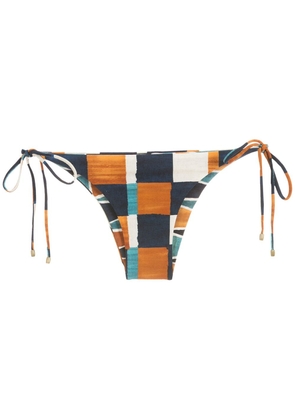 Lenny Niemeyer reversible graphic-print bikini bottoms - Multicolour