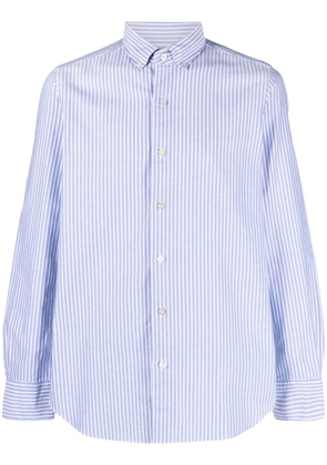 Finamore 1925 Napoli Tokyo striped cotton shirt - Blue