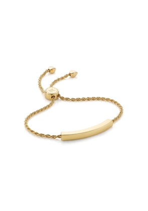 Monica Vinader Linear Chain bracelet - Gold