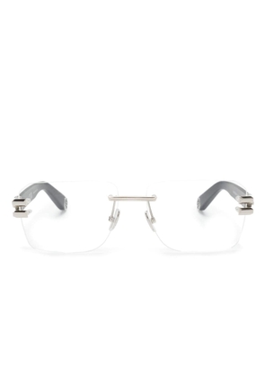 Philipp Plein rectangle-frame glasses - Grey