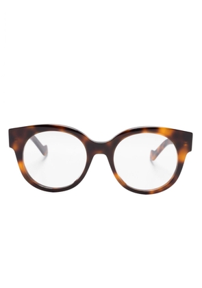 LOEWE EYEWEAR round-frame glasses - Brown