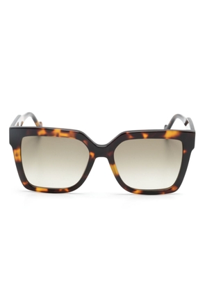 LIU JO square-frame sunglasses - Brown
