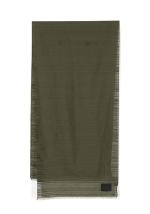 Paul Smith Shadow Stripe scarf - Green