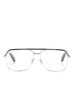 Philipp Plein pilot-frame glasses - Silver