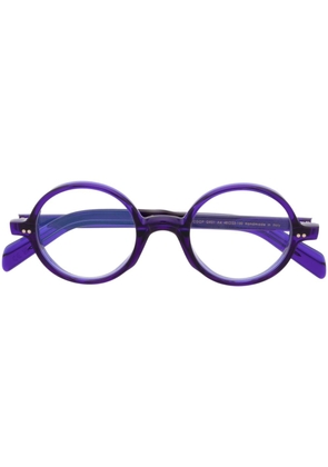 Cutler & Gross round frame glasses - Blue