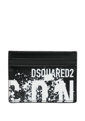 Dsquared2 Icon leather cardholder - Black