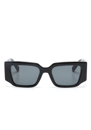 Lanvin x Future Eagler ectangle-frame sunglasses - Blue