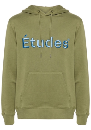 Etudes Klein organic cotton hoodie - Green