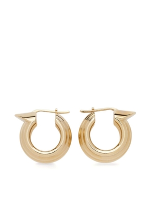 Ferragamo Gancini hoop earrings - Gold