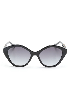 LIU JO geometric-frame sunglasses - Black