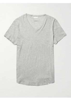 Orlebar Brown - OB-V Slim-Fit Cotton-Jersey T-Shirt - Men - Gray - XS