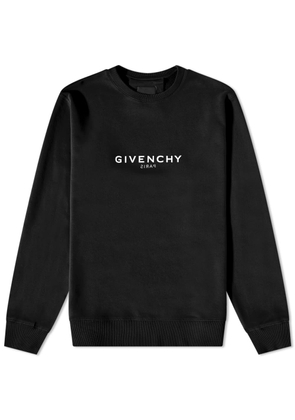 Givenchy Reverse Print Crew Sweat