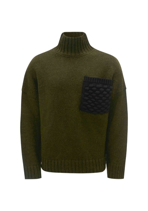 Jw Anderson Pocket-Detail Popcorn Sweater