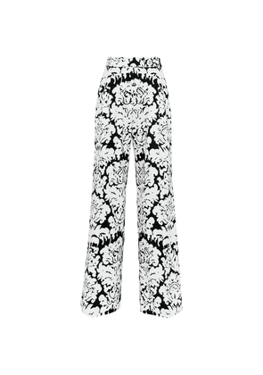 Alexander Mcqueen Damask Tailored Trousers
