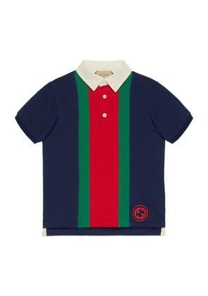 Gucci Kids Web Polo Shirt (4-10 Years)