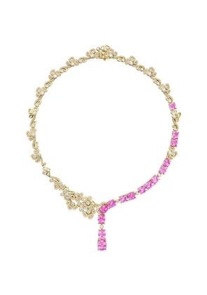 Boodles Yellow Gold, Diamond And Sapphire A Family Journey Necklace