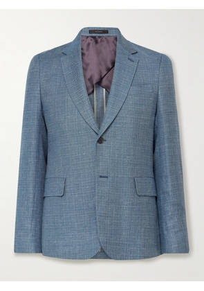 Paul Smith - Slim-Fit Linen and Wool-Blend Blazer - Men - Blue - UK/US 36