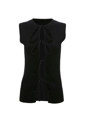 Jw Anderson Bow-Detail Sleeveless Top