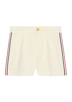 Gucci Kids Cotton Striped Bermuda Shorts (4-12 Years)
