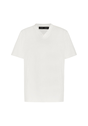 Proenza Schouler - Talia Organic Cotton T-Shirt  - White - L - Moda Operandi