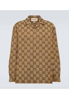 Gucci Maxi GG jacquard canvas shirt