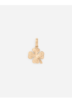 Dolce & Gabbana Good Luck Yellow Gold Charm - Man Necklaces Gold Onesize