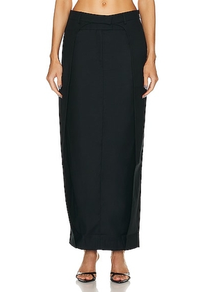 Aya Muse Fera Skirt in Black - Black. Size L (also in M, S, XS).