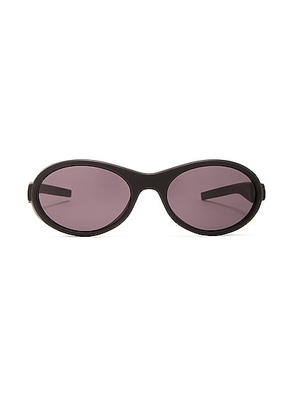 Givenchy GV Ride Sunglasses in Matte Black & Smoke - Black. Size all.