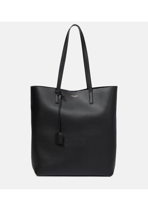 Saint Laurent Shopping N/S leather tote bag