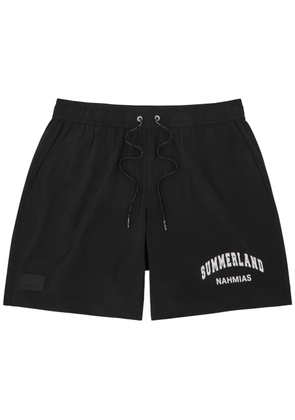 Nahmias Summerland Shell Swim Shorts - Black