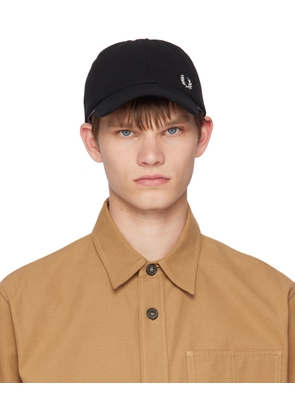 Fred Perry Black Classic Cap