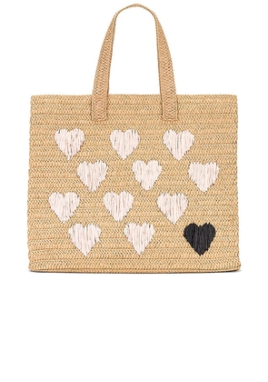 BTB Los Angeles Be Mine Tote in Neutral.