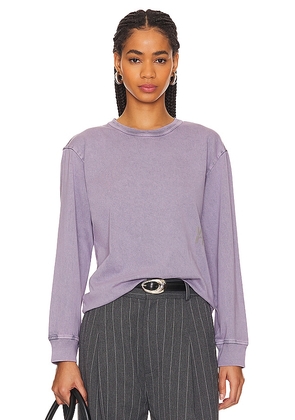 Alexander Wang Essential Tee in Lavender. Size S, XS, XXS.