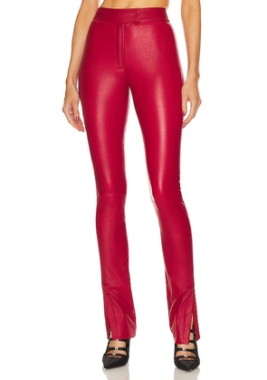 LAMARQUE Dawn Pants in Red. Size 14.